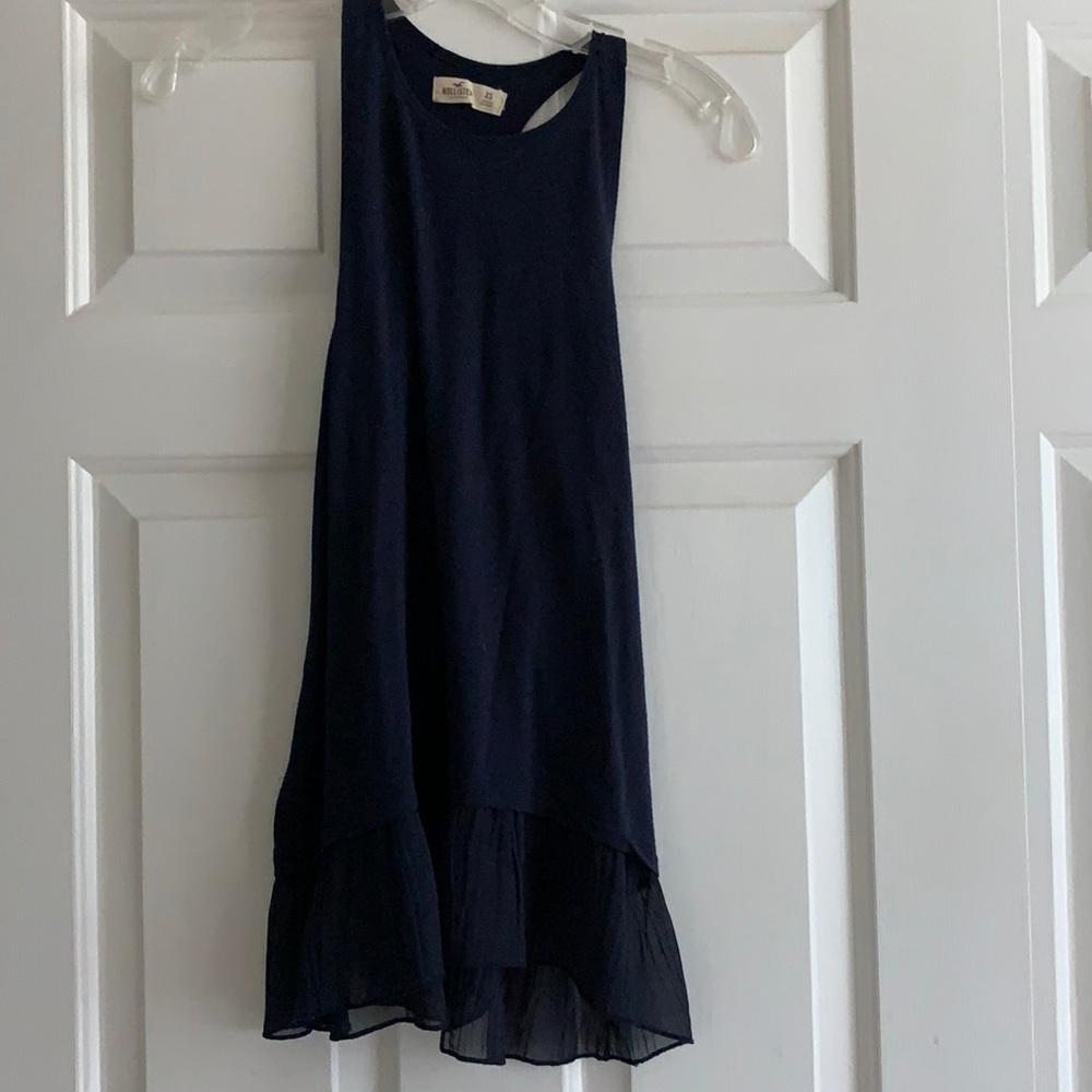 Hollister xs Flowing blue tank blouse